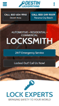 Mobile Screenshot of destinlocksmithing.com